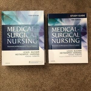 Medical Surgical textbook/study guide 10th edition